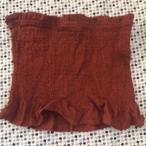 strapless crop top - Picture 2 of 2